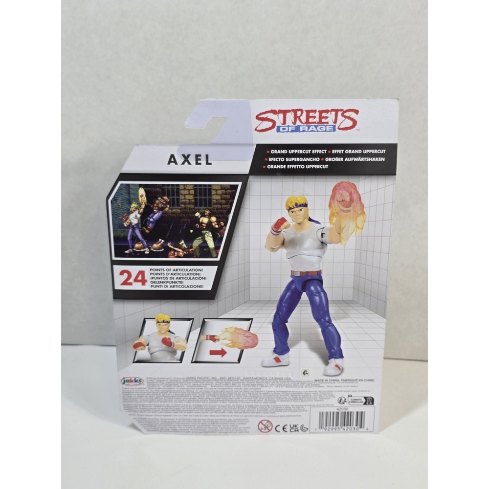 Axel -SEGA Streets of Rage 5" Action Figure by Jakks Pacific - Picture 3 of 5
